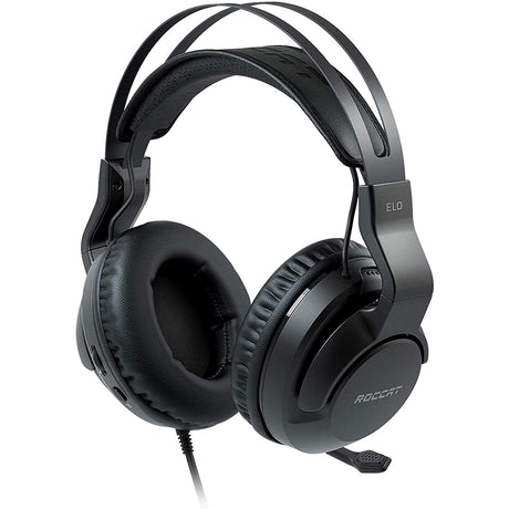 Roccat Elo X Stereo Gaming Headset for PC, Mac, Xbox, PlayStation & Mobile, Black - Refurbished Pristine