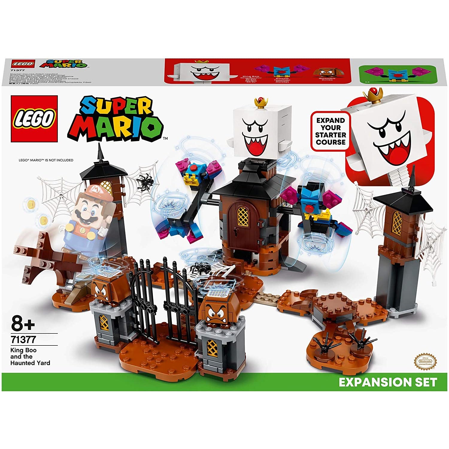 LEGO 71377 King Boo and the Haunted Yard Expansion Set