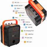 JYX-61BT Karaoke Machine with Wireless Microphone