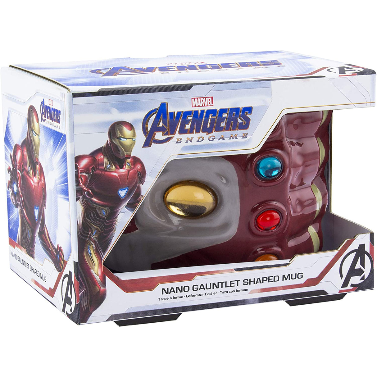 Nano Gauntlet Shaped Marvel Avengers: Endgame, 3D Oversized Ceramic Drinking Mug Tea Coffee, Dolomite