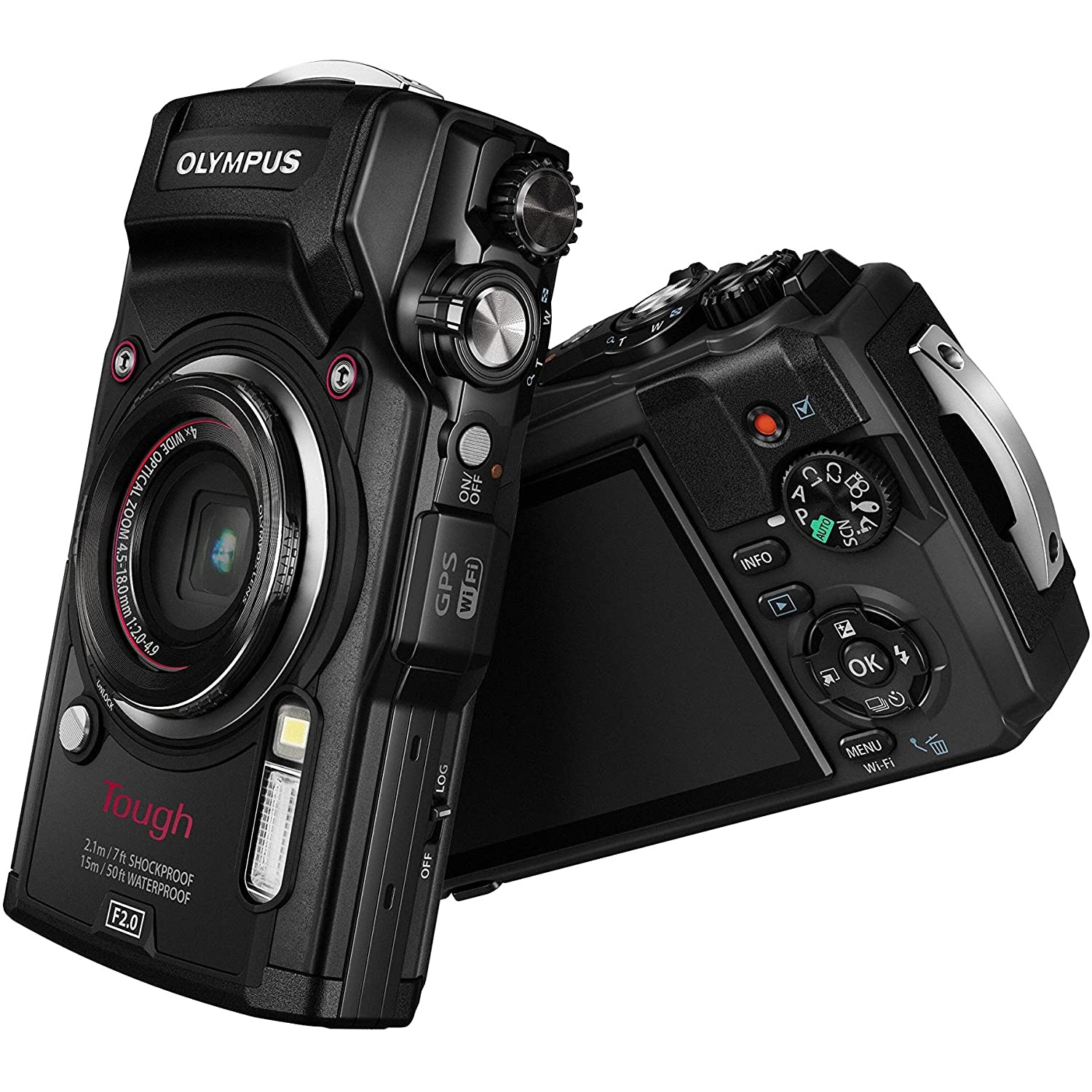 Olympus Tough TG-5 - Black Digital Camera - Refurbished