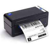 Direct Thermal Label Printer for 4x6 Labels – Commercial Grade High-Speed Shipping Label Maker - Black