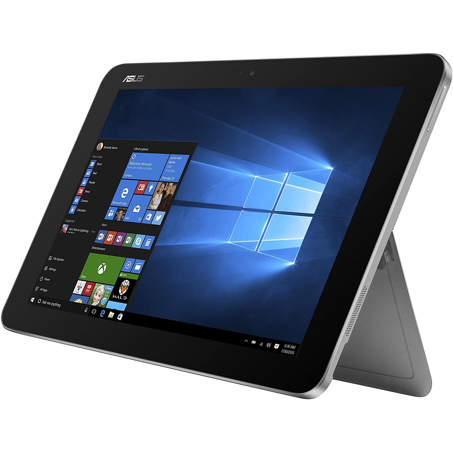 ASUS T102HA-GR035T 10.1 inch 2-in-1 Transformer Mini Tablet, Quartz Grey (Intel Atom X5-Z8350 Processor, 4 GB RAM, 64 GB eMMC, Windows 10)