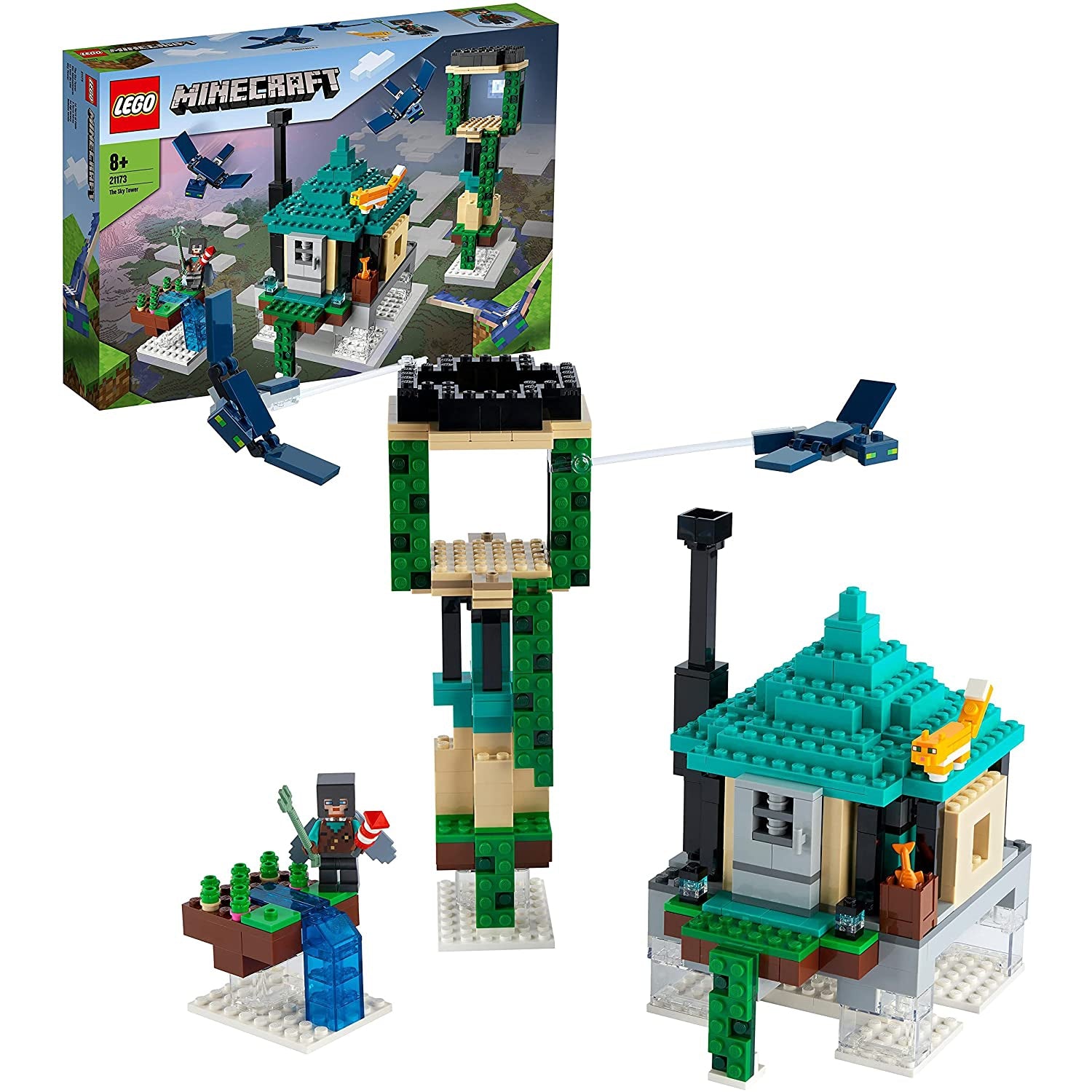 LEGO 21173 Minecraft The Sky Tower Building Set