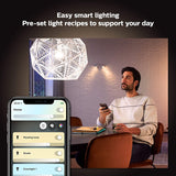 Philips Hue GU10 4000K 4.3W White Ambiance LED Smart Bulb - 2 Pack