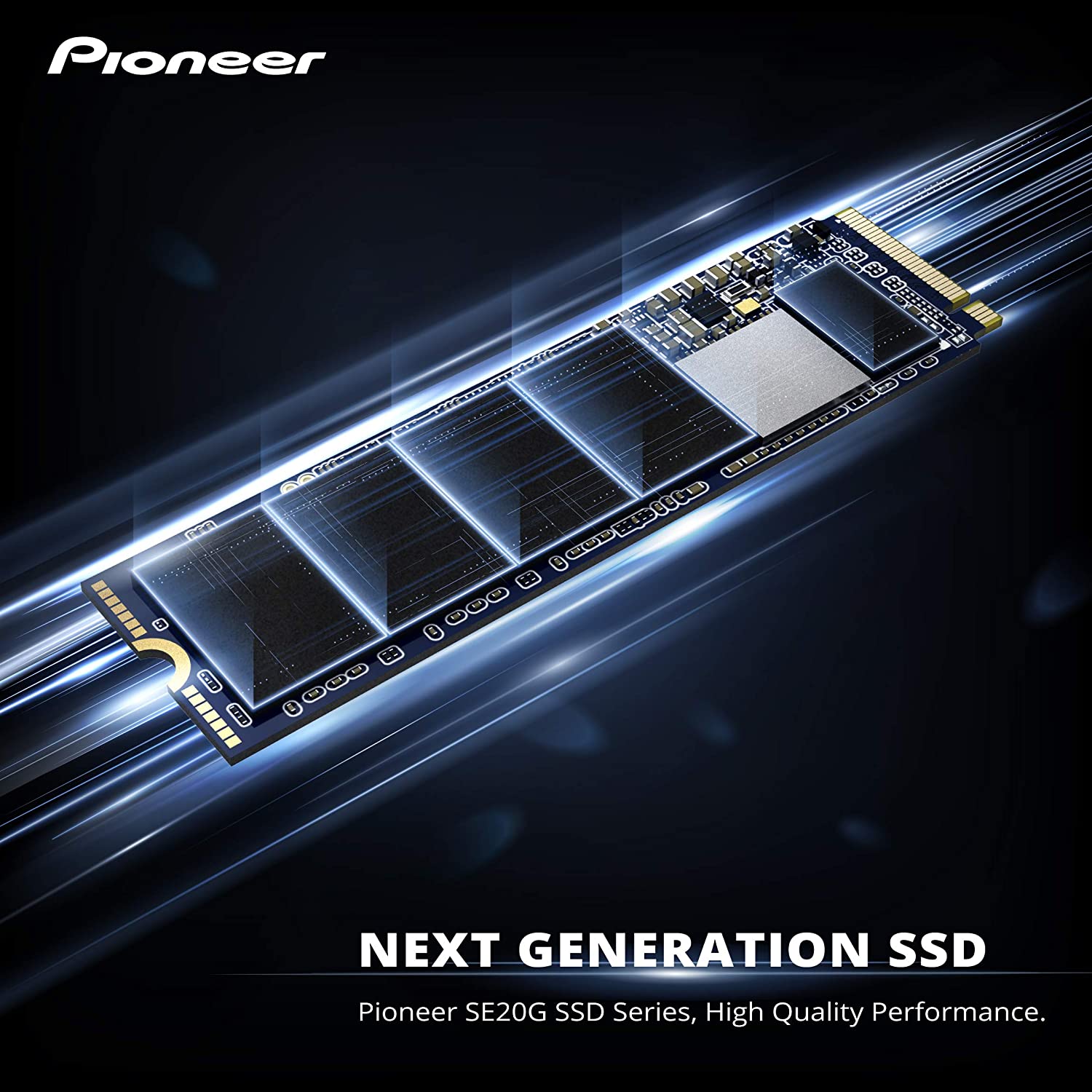 Pioneer APS-SE20G 256GB SSD Internal M.2 PCIe Gen 3x4 NVMe 1.3 NAND