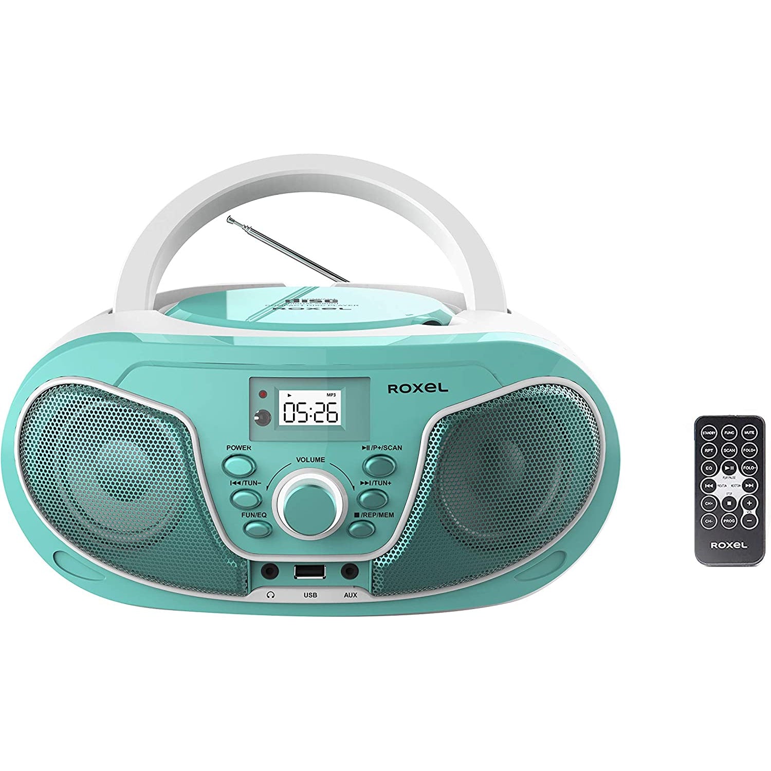 Roxel RCDS70BT Portable Boombox CD Player