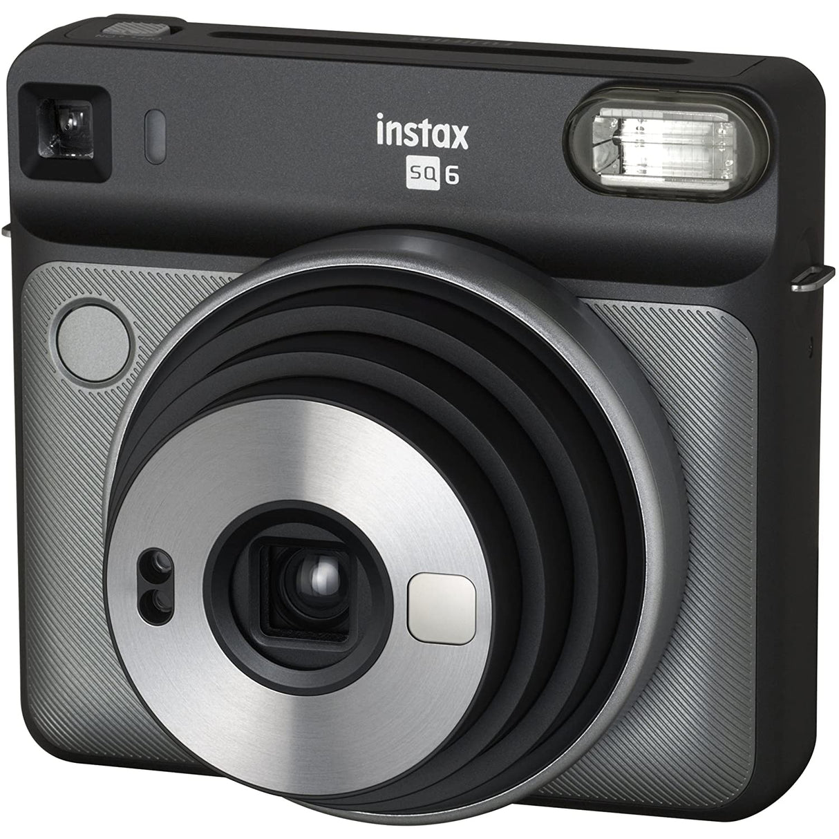 Fujifilm Instax Square SQ6 Instant Camera with Selfie Mode, Built-In Flash, Grey