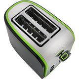 Zanussi ZST-6579-GN 2-Slice Toaster - Grey / Green