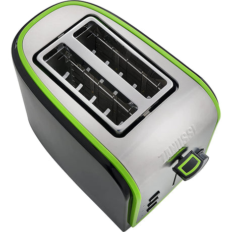 Zanussi ZST-6579-GN 2-Slice Toaster - Grey / Green