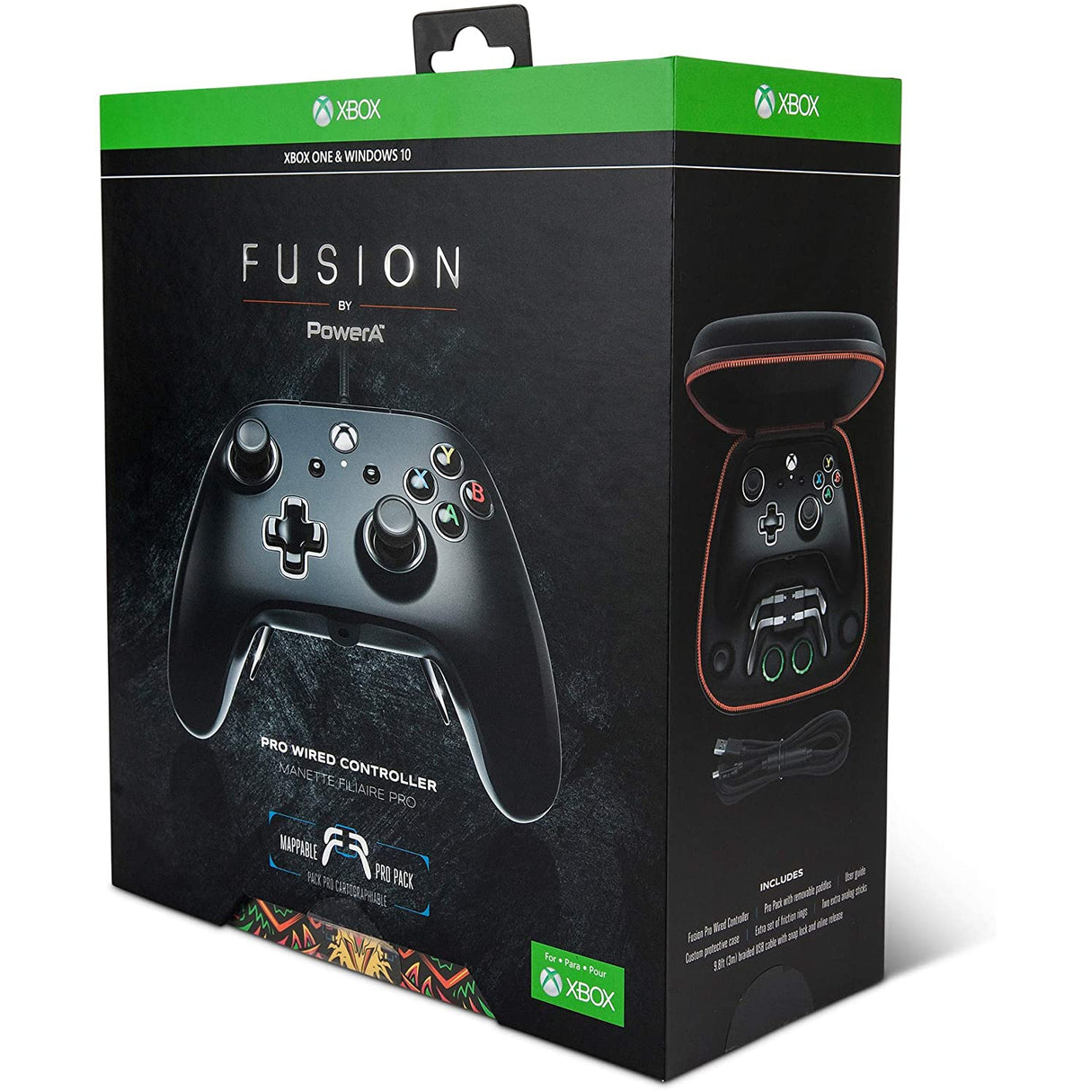 PowerA FUSION Pro Wired Controller for Xbox - Black