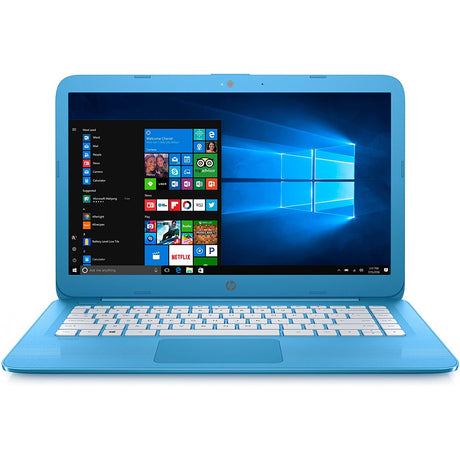 HP14-AX050SA (Y3W23EA#ABU) - 14" Laptop Intel Celeron N3060 , 4GB RAM, 32GB, Aqua Blue