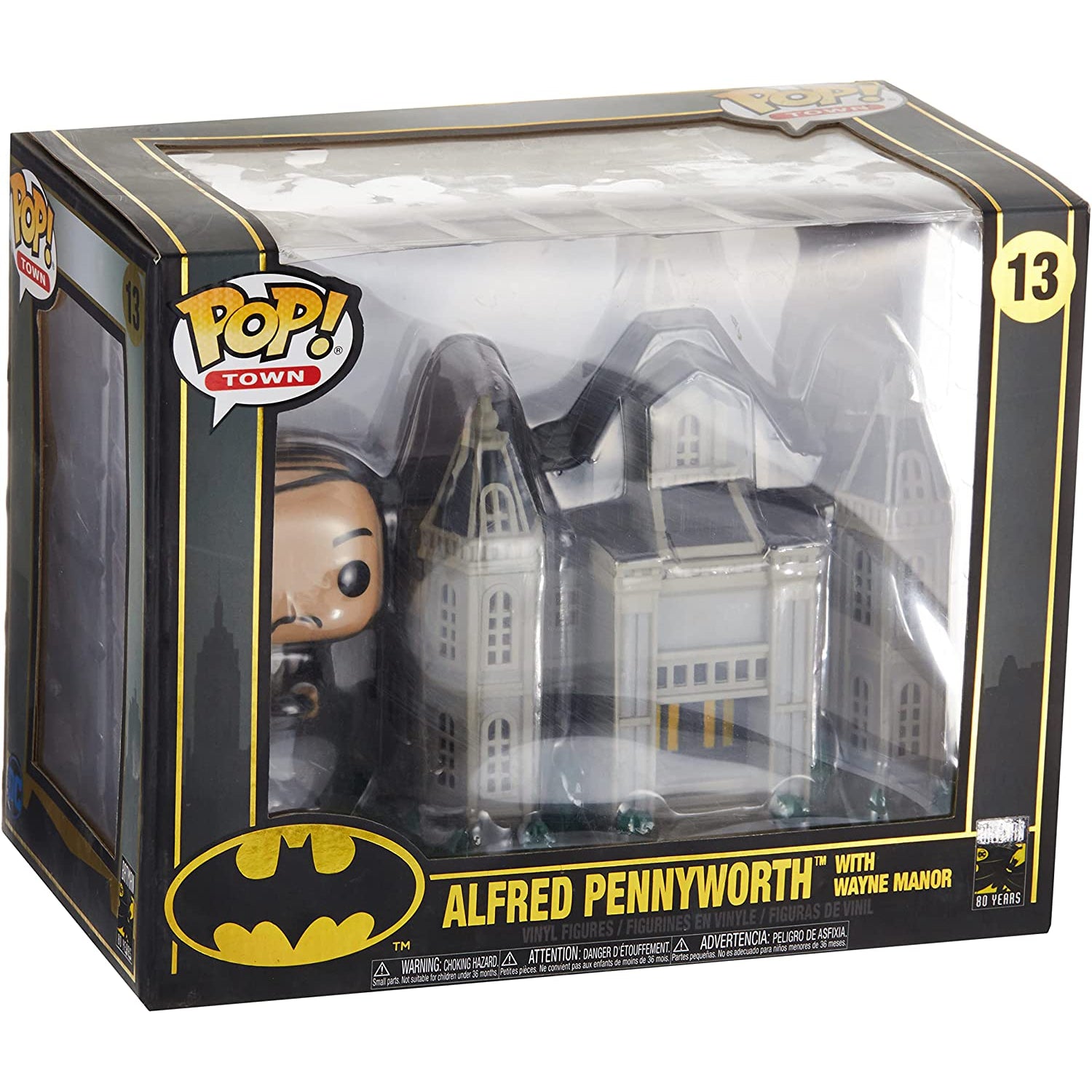 Funko Pop Town 13 - Alfred Pennyworth with Wayne Manor