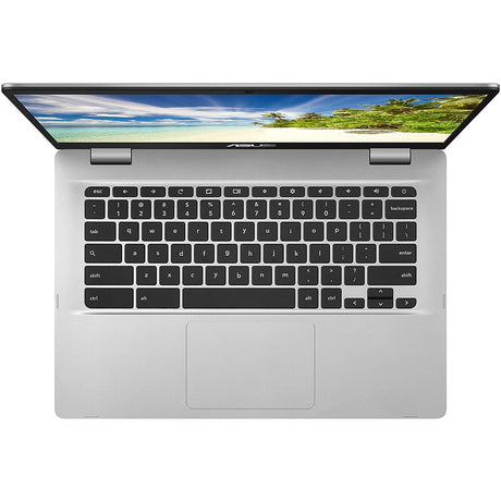 ASUS C423NA-BV0158 Laptop - Intel Celeron 4GB RAM 64GB eMMC 14" - Silver - Refurbished Good