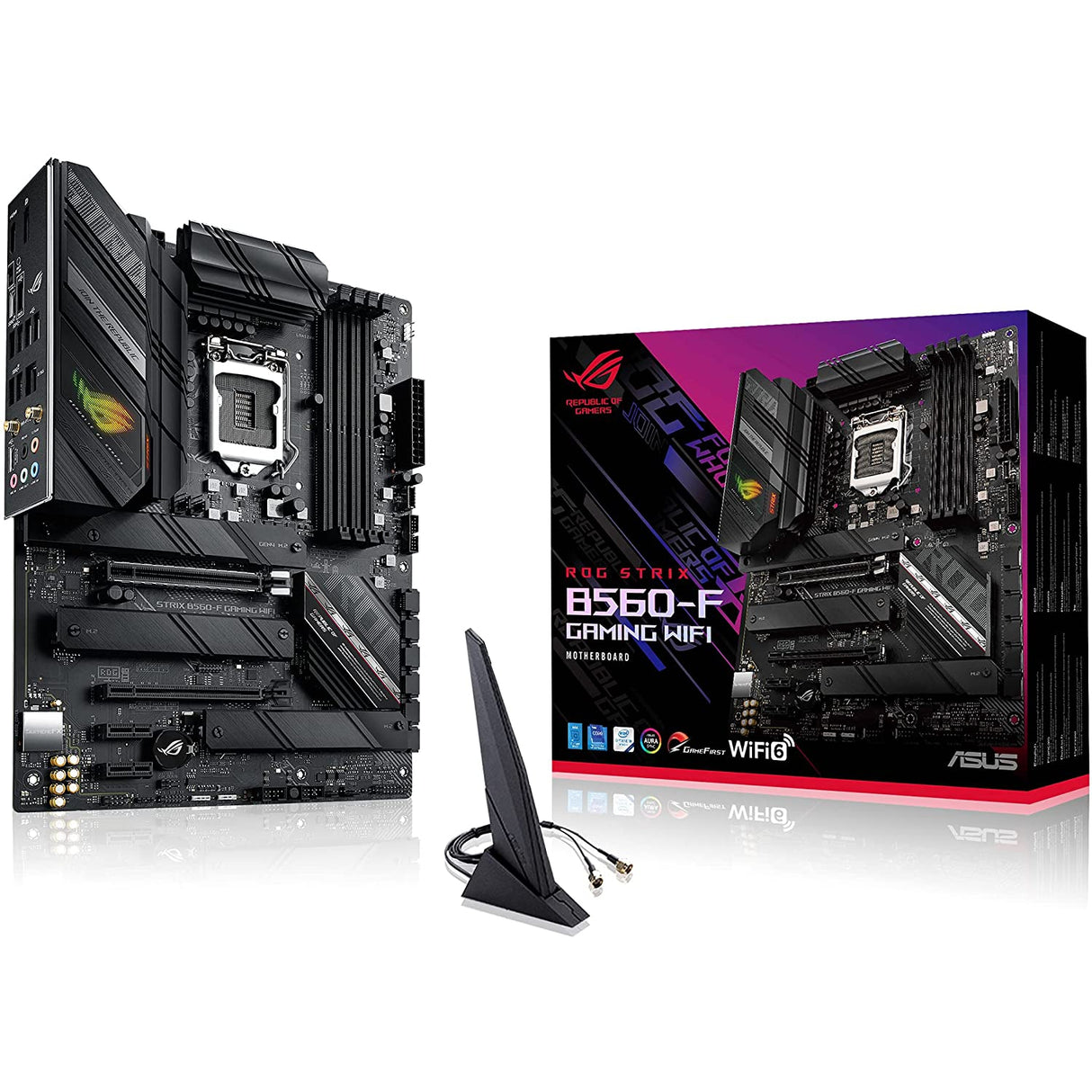 ASUS ROG STRIX B560-F Gaming WIFI, LGA 1200, ATX Motherboard
