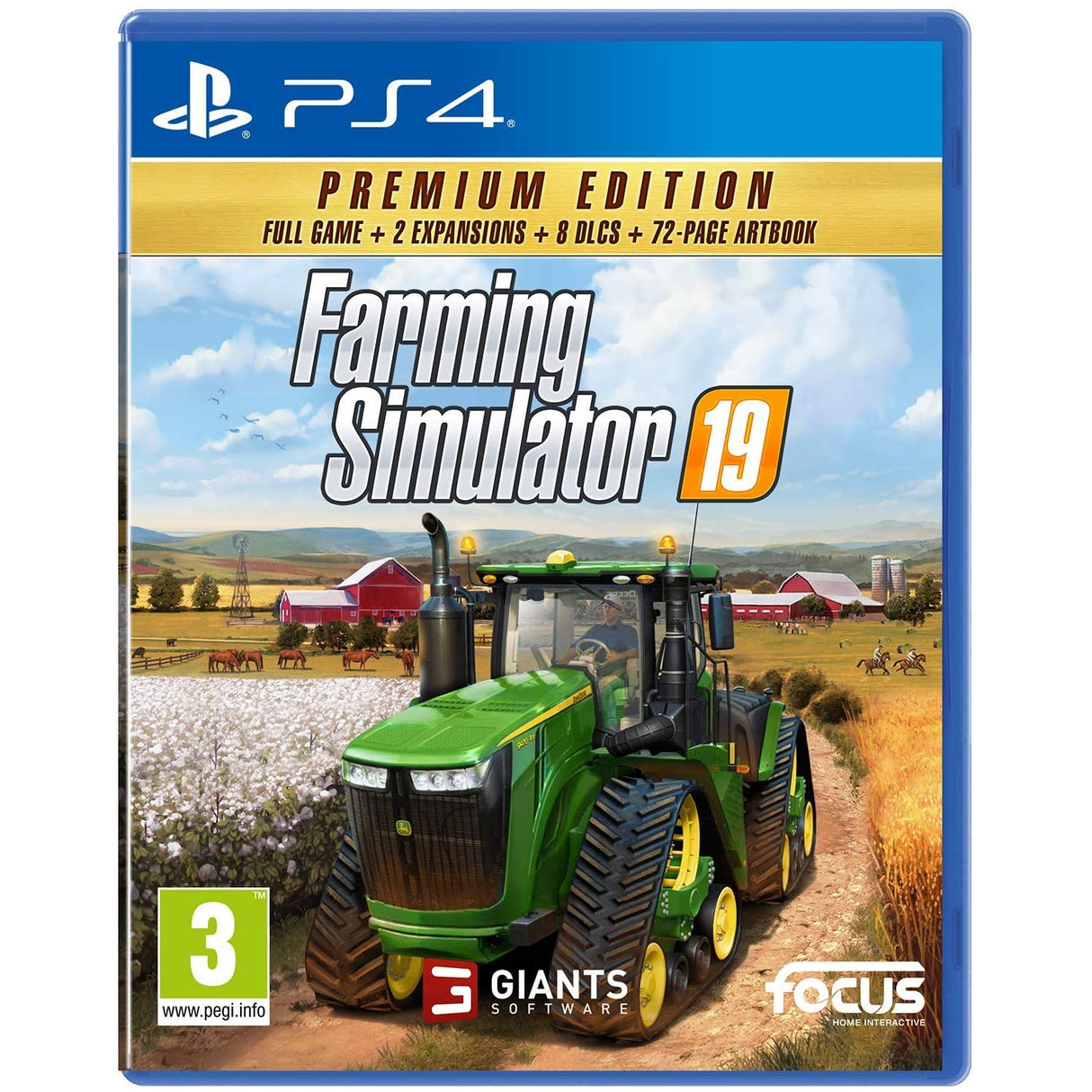 Farming Simulator 19: Premium Edition (PS4)