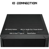 MSI MAG FORGE 100M Mid Tower Gaming Computer Case - Black