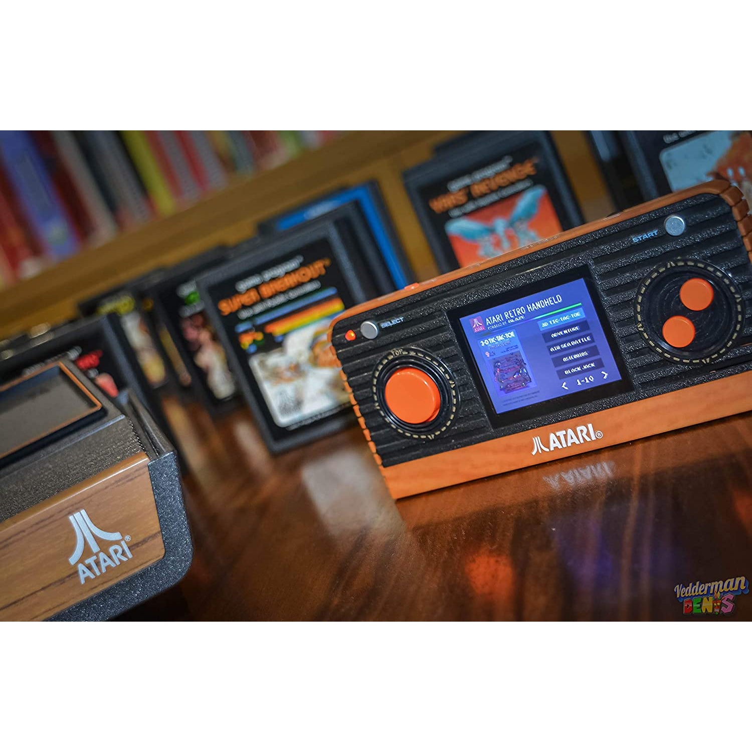 Atari Pac-Man Retro Handheld Console with 60 Games - Pristine Condition