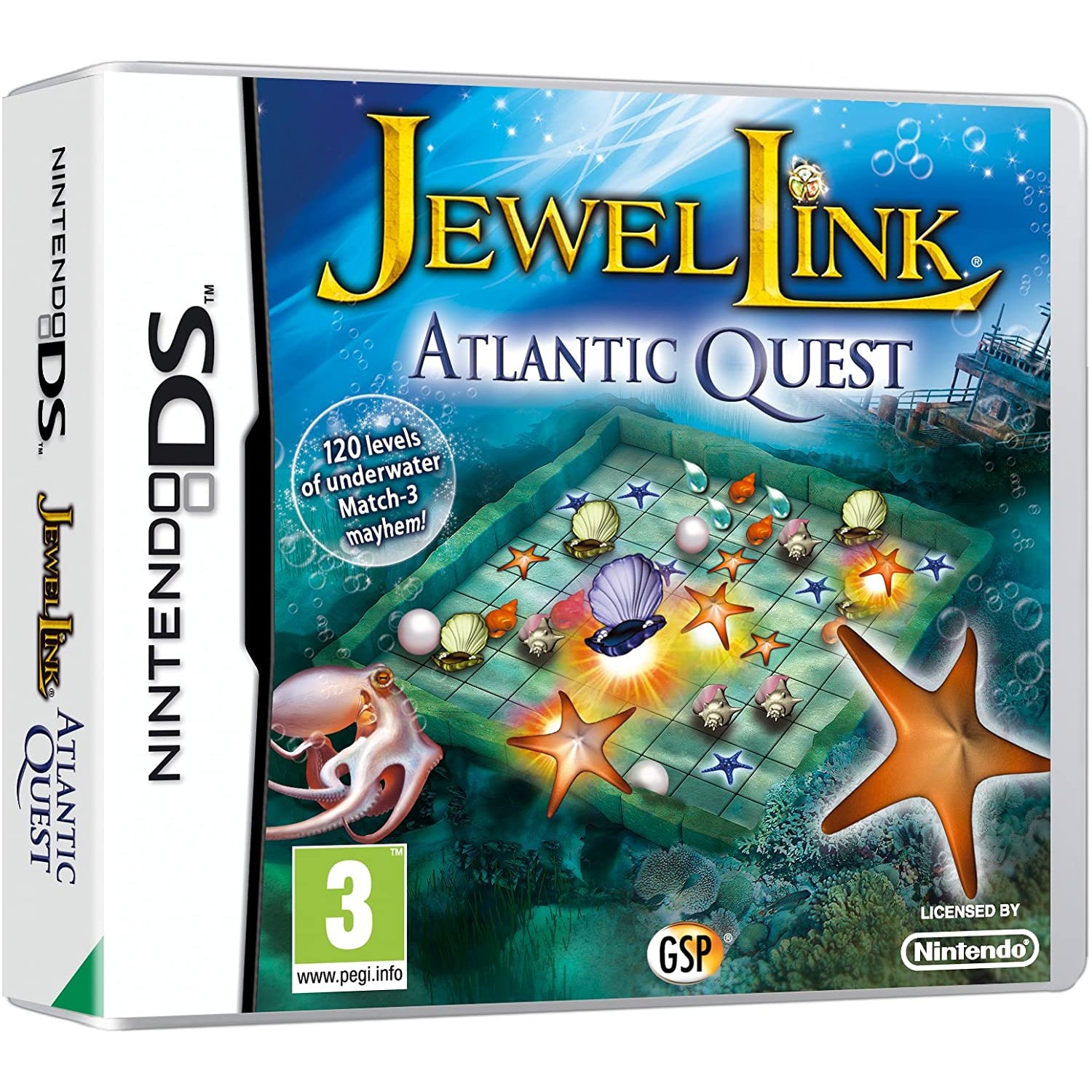 Jewel Link Atlantic Quest (Nintendo DS)