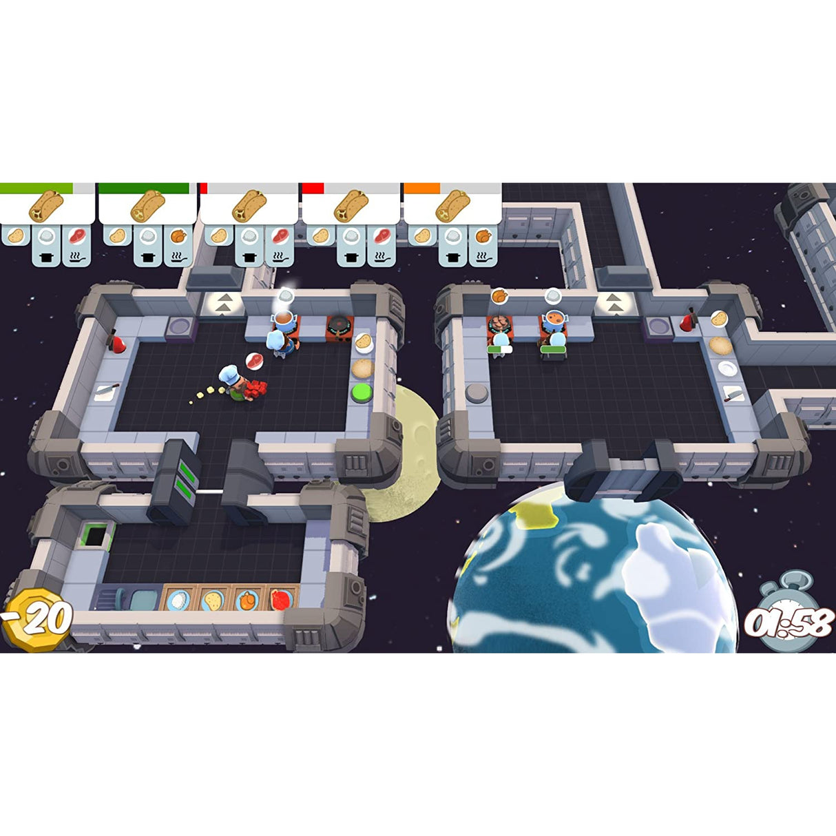 Overcooked! + Overcooked! 2 (PS4)