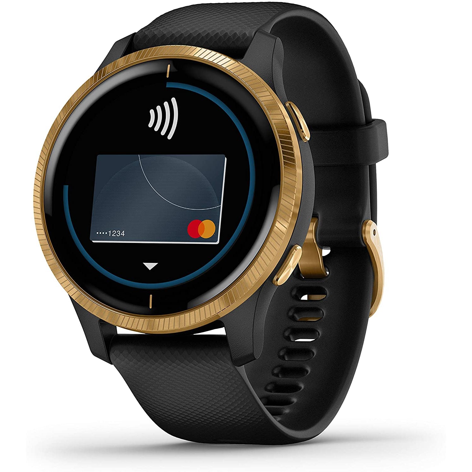 Garmin Venu Smartwatch - Black & Gold - No Straps - Refurbished Excellent