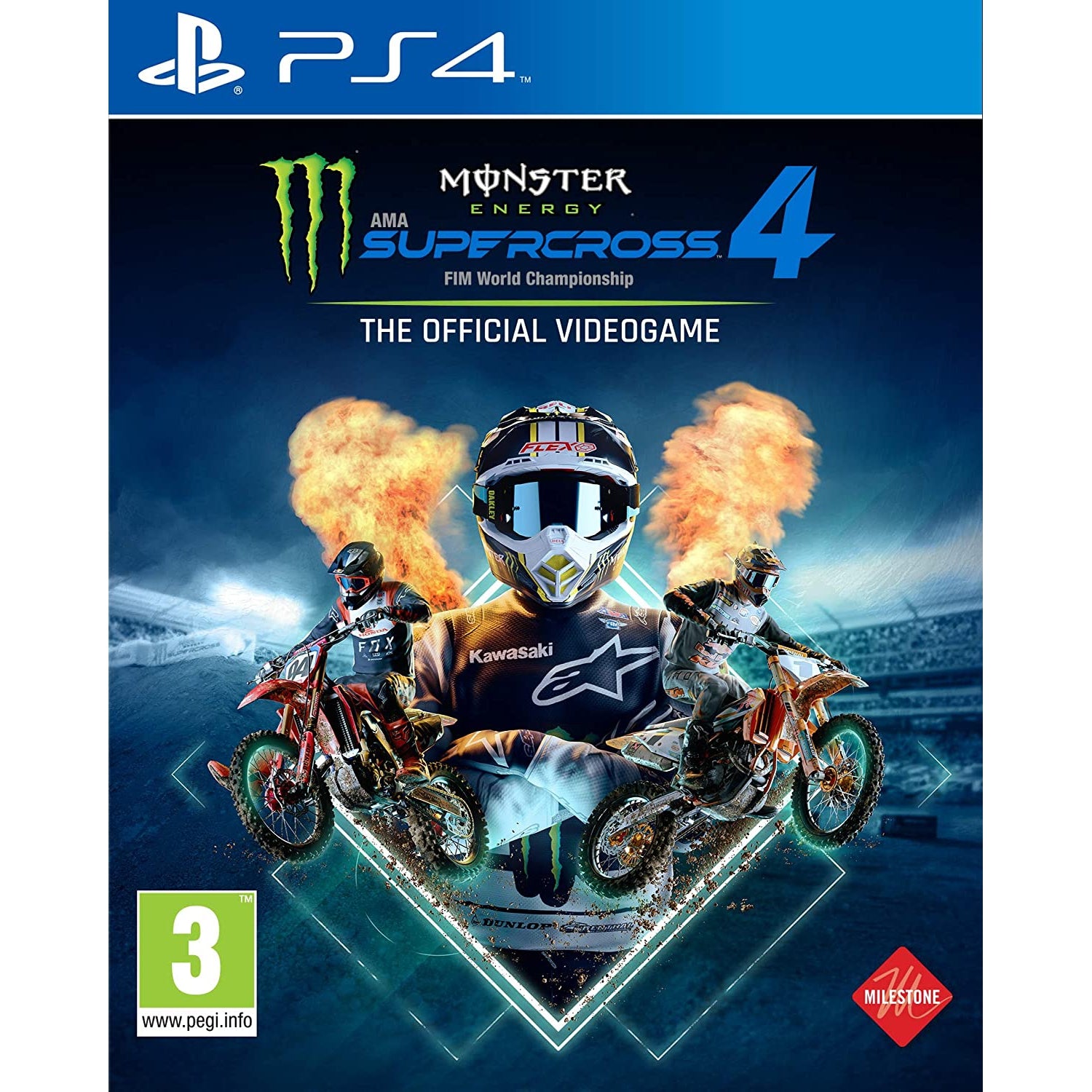 Monster Energy Supercross - The Official Videogame 4 (PS4)