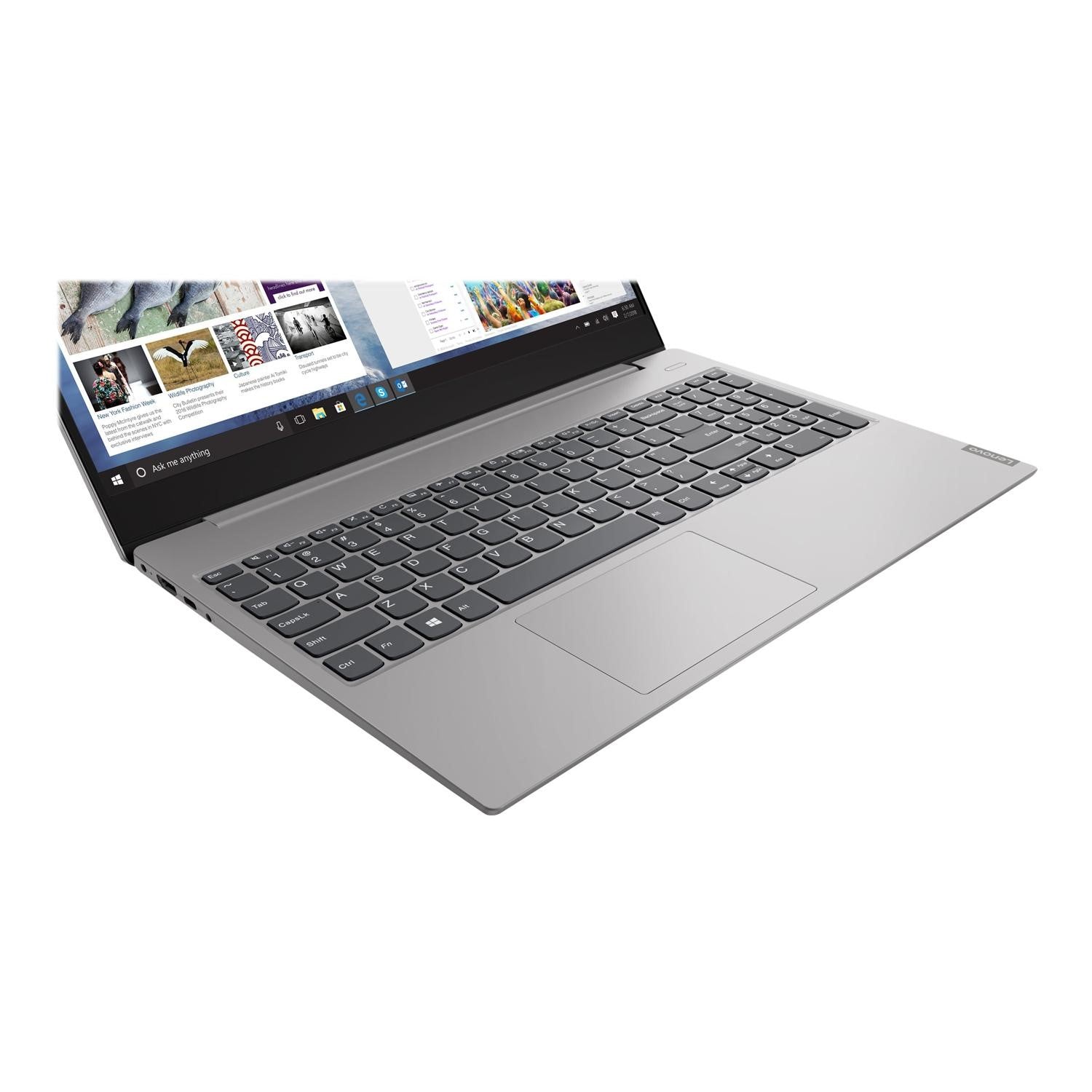 Lenovo IdeaPad S340-15IIL Laptop, Intel Core i5 Processor, 8GB RAM, 256GB SSD, 15.6" Full HD - Platinum Grey