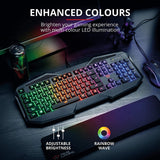 Trust Avonn GXT 830-RW Gaming Keyboard, Black