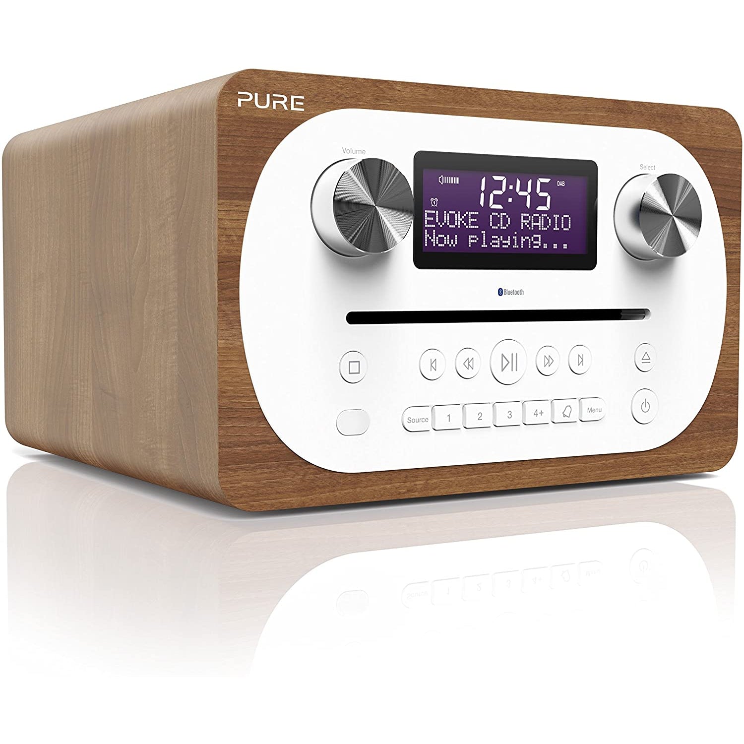 Pure Evoke C-D4 DAB+/FM Bluetooth Compact All-In-One Music System