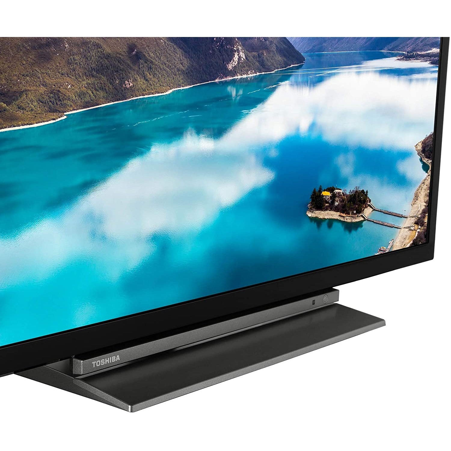 Toshiba 24WL3A63DB (2019) LED HD Ready 720p Smart TV, 24” with Freeview Play, Black