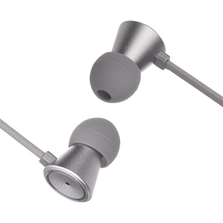 KitSound Metallics In-Ear Headphone for Smartphones and Tablets, Gun Metal