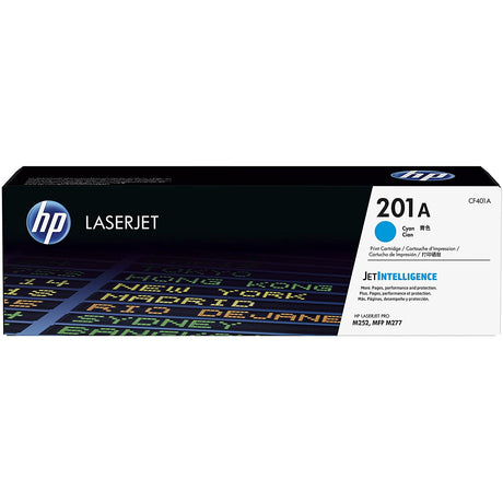 HP CF401A 201A Original LaserJet Toner Cartridge - Cyan