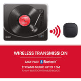 ION Air LP Wireless Streaming Turntable - Black
