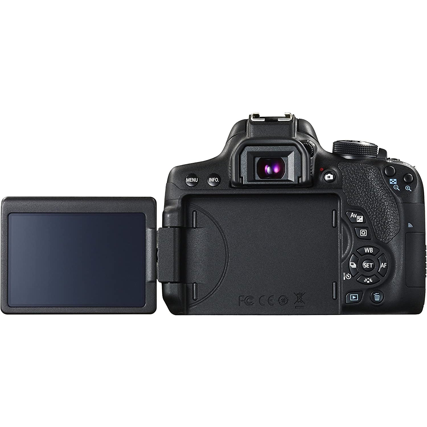 Canon EOS 750D Digital SLR Picture Camera - Black