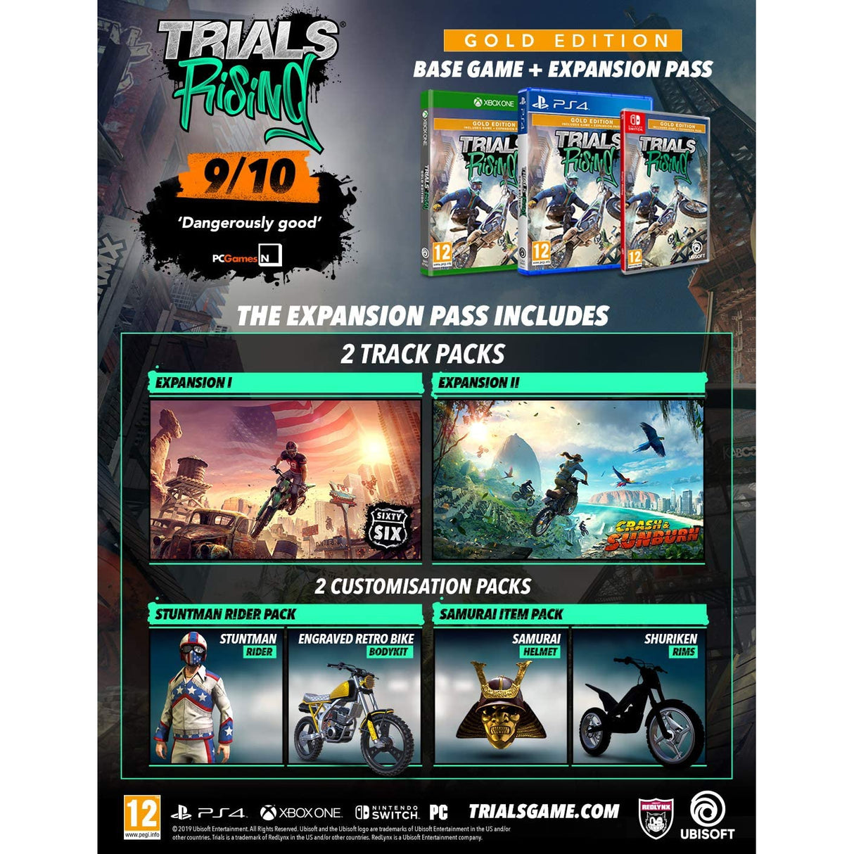 Trials Rising - Gold Edition (PS4)