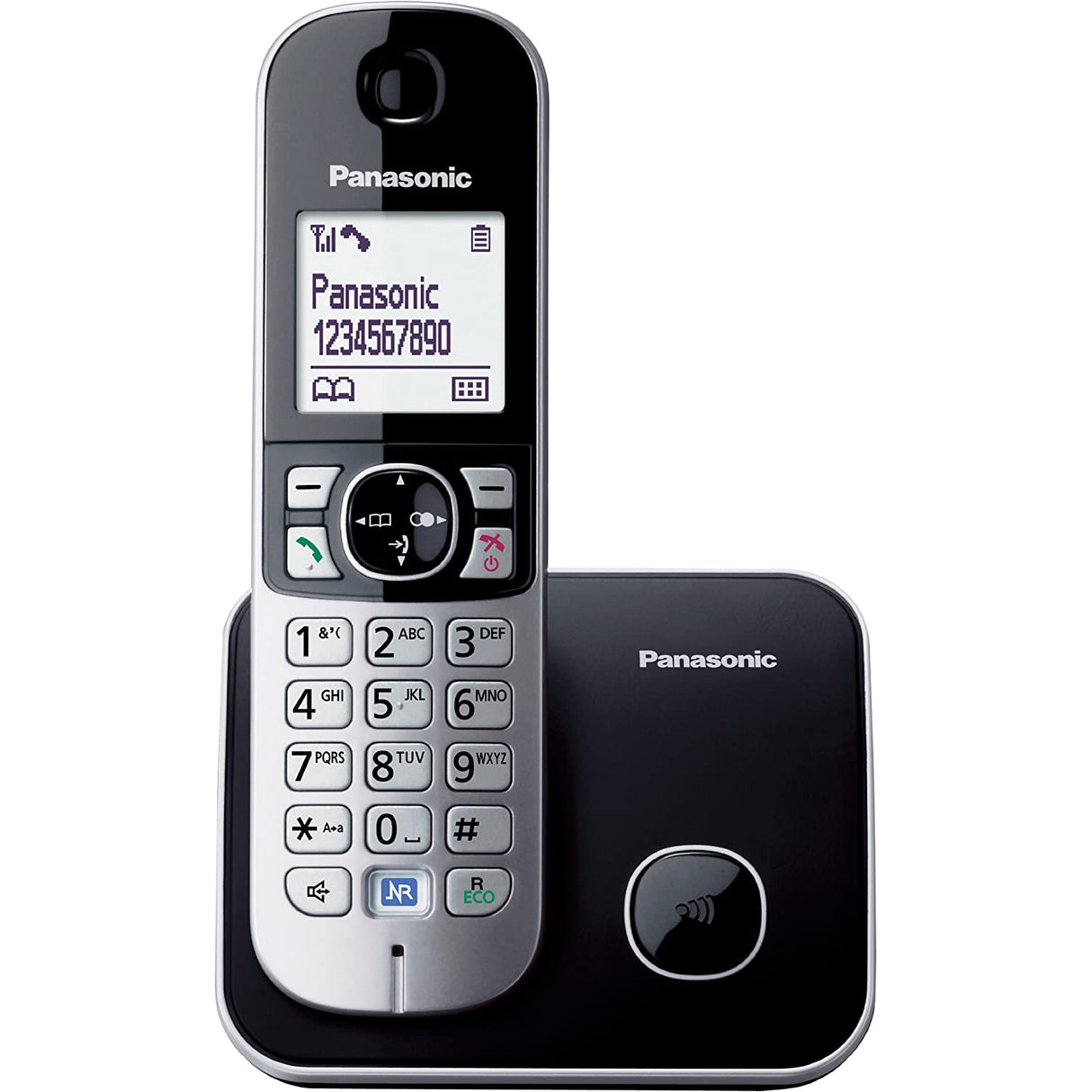 Panasonic KX-TG6811EB Digital Cordless Phone, Refurbished Excellent