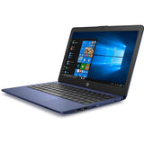 HP 11-AK0001NA 11.6" Laptop, Intel Celeron, 2GB, 32GB, 5AT52EA#ABU, Blue