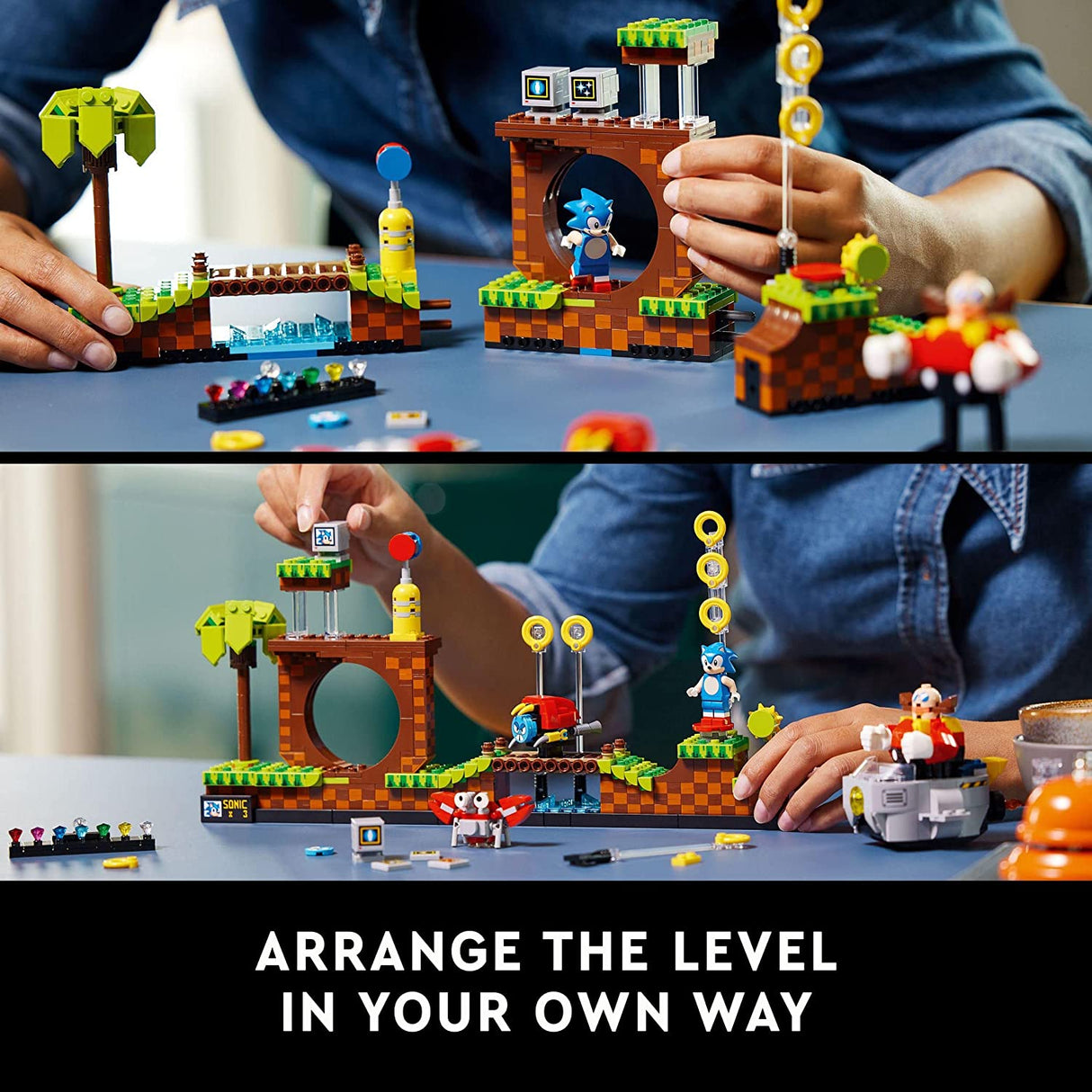 LEGO Ideas 21331 Sonic the Hedgehog - Green Hill Zone Set