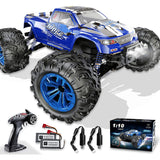 Soyee RC Cars 1:10 Scale RTR 46km/h High Speed Remote Control Car All Terrain Hobby Grade 4WD Off-Road Waterproof Monster Truck