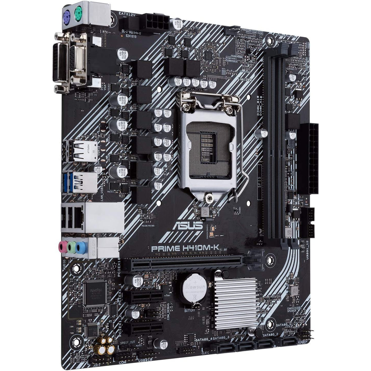 ASUS PRIME H410M-K Gaming Motherboard 90MB13I0-M0EAY0