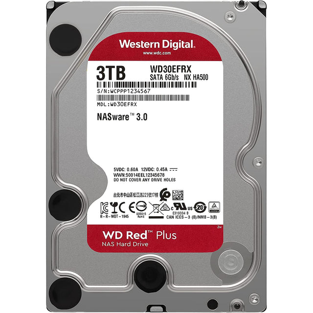 WD Red 3TB 3.5 Inch NAS Internal Hard Drive (WD30EFRX)