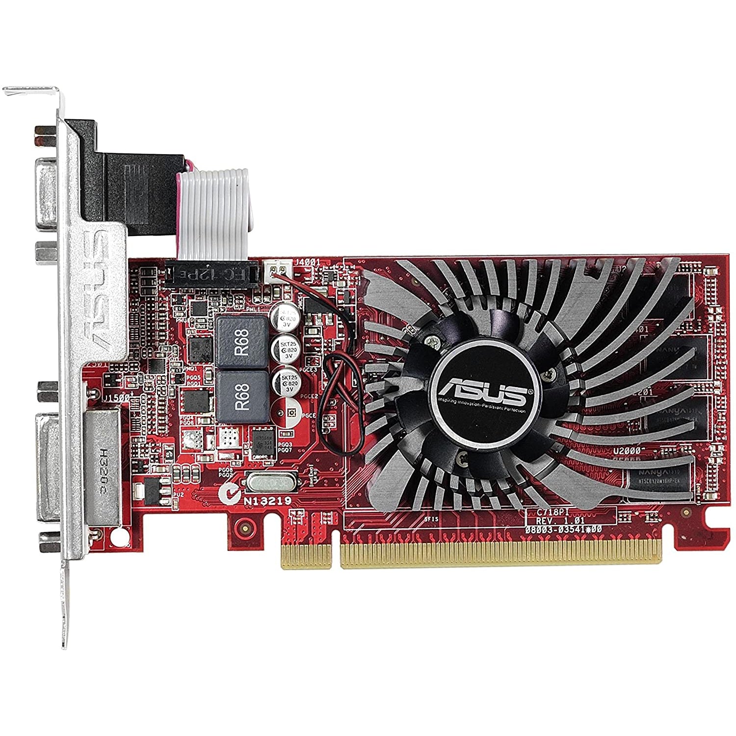 ASUS AMD Radeon R7 240 2 GB DDR3 Graphics Card (PCI Express 3.0, HDMI, DVI-D, 128-Bit, Dust-Proof Fan, GPU Tweak Utility)
