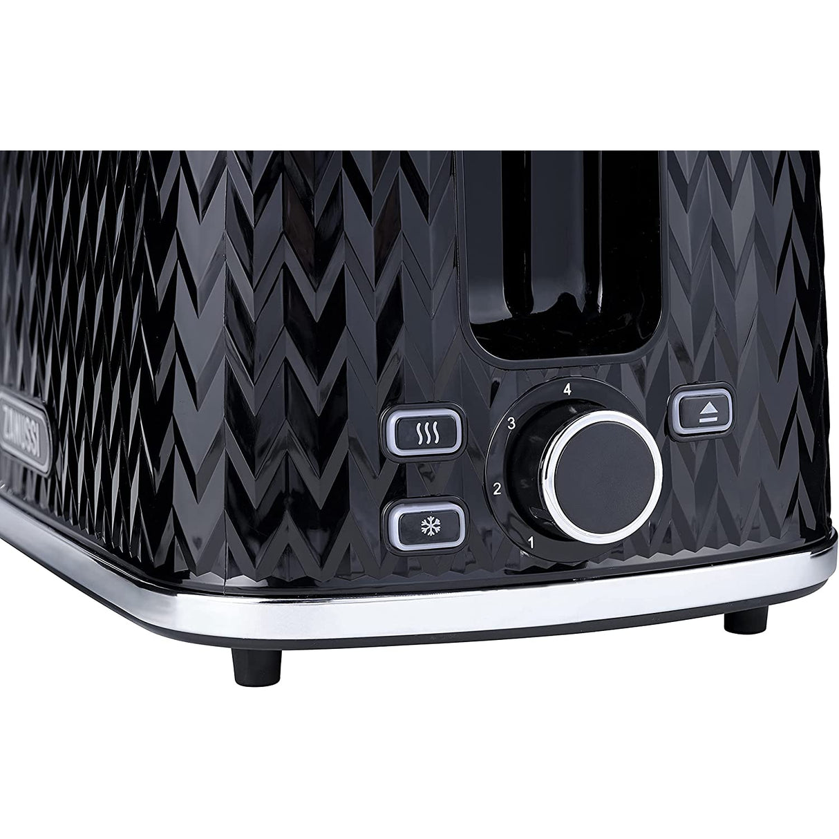 Zanussi ZST-6550-BK 2-Slice Toaster - Black - New