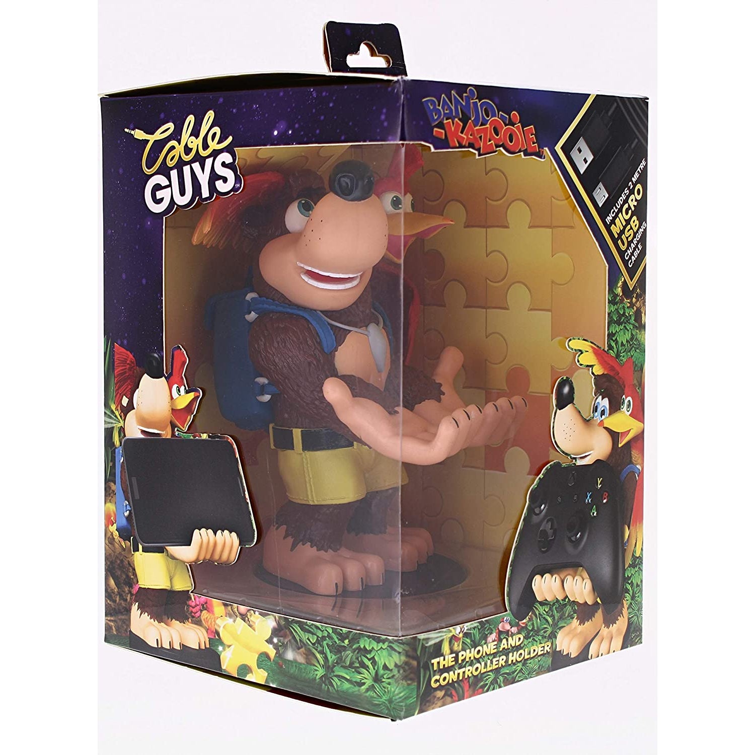 Cable Guys Gaming Banjo-Kazooie Deluxe Cable Guys Mobile Phone and Controller Holder
