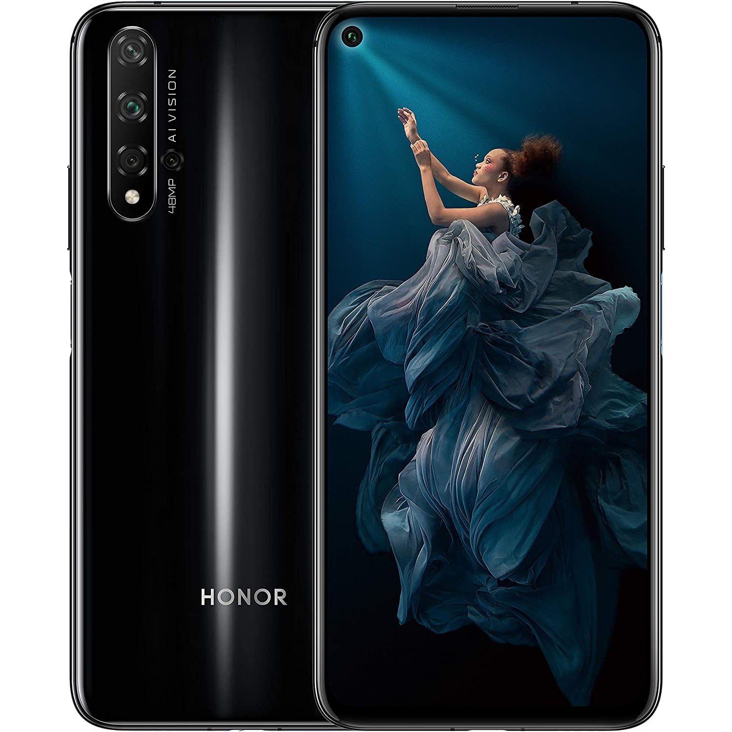 Honor View20 Smartphone, 6GB RAM, Sim Free, 128GB - Brand New
