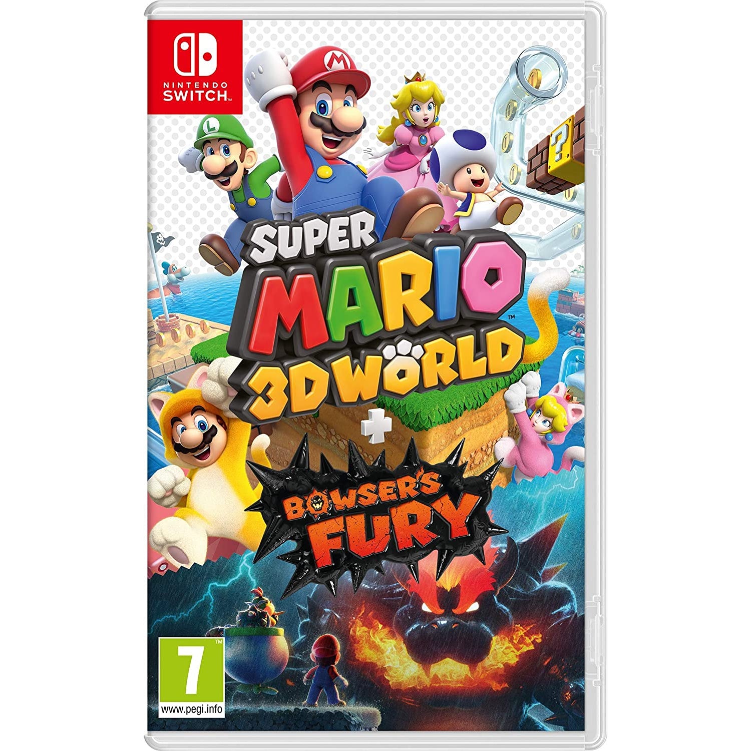 Super Mario 3D Worlds + Bowsers Fury (Nintendo Switch)