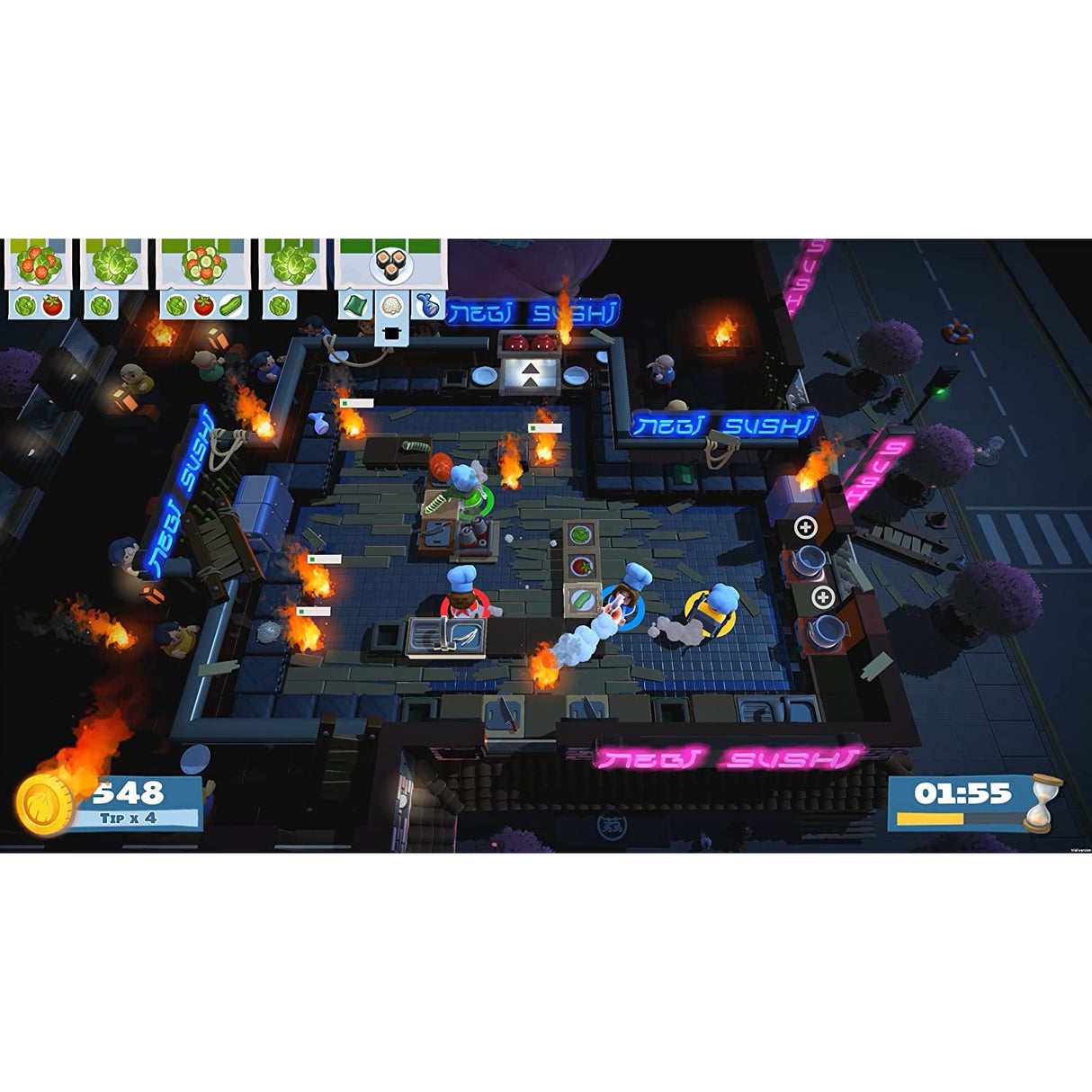 Overcooked! + Overcooked! 2 (PS4)