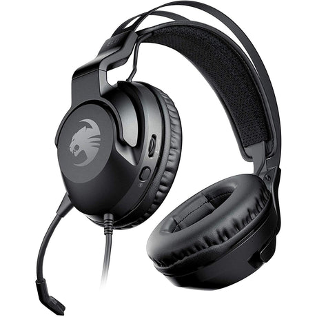 Roccat Elo X Stereo Gaming Headset for PC, Mac, Xbox, PlayStation & Mobile, Black - Refurbished Pristine
