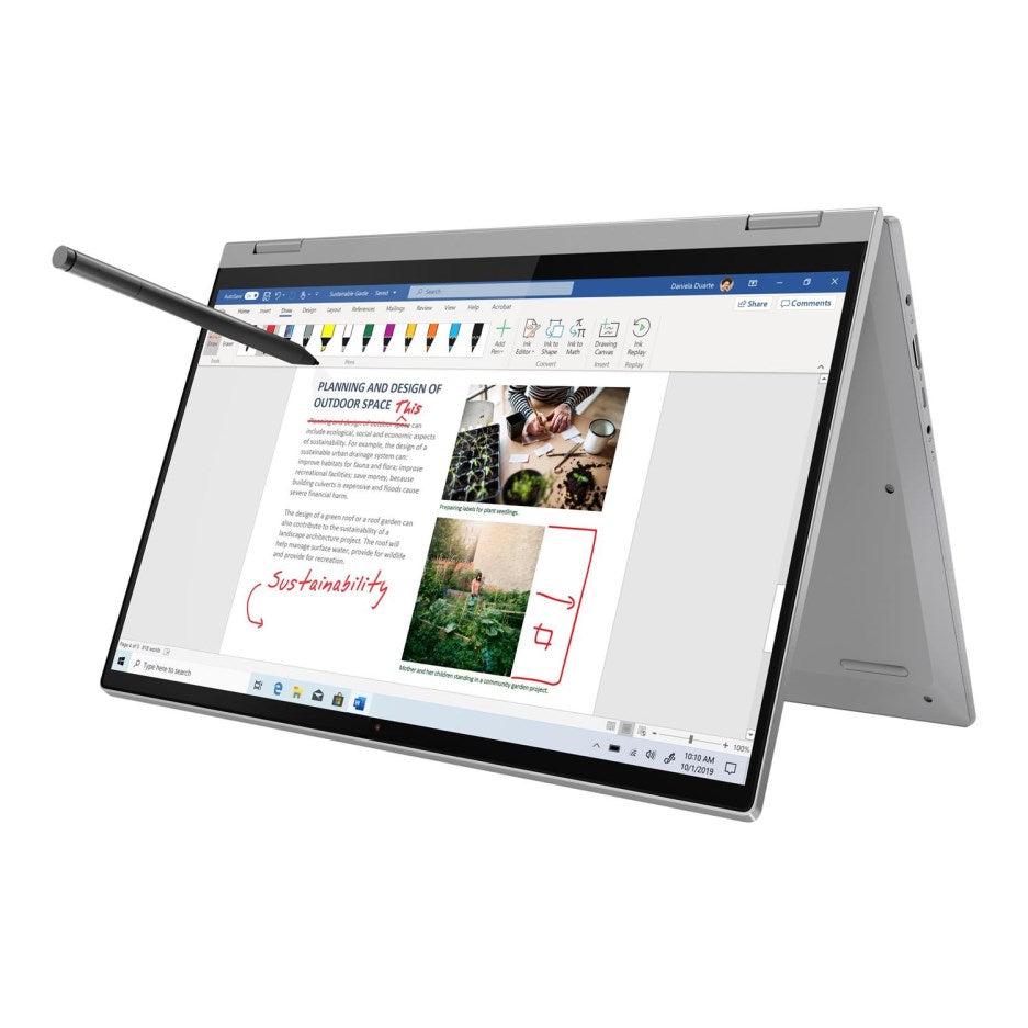 Lenovo IdeaPad Flex 5 15IIL05 Core i5-1035G1 8GB 256GB SSD 15.6 Inch FHD Touchscreen Windows 10 Convertible Laptop - Grey
