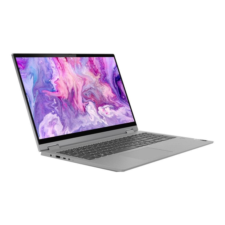 Lenovo IdeaPad Flex 5 15IIL05 Core i5-1035G1 8GB 256GB SSD 15.6 Inch FHD Touchscreen Windows 10 Convertible Laptop - Grey